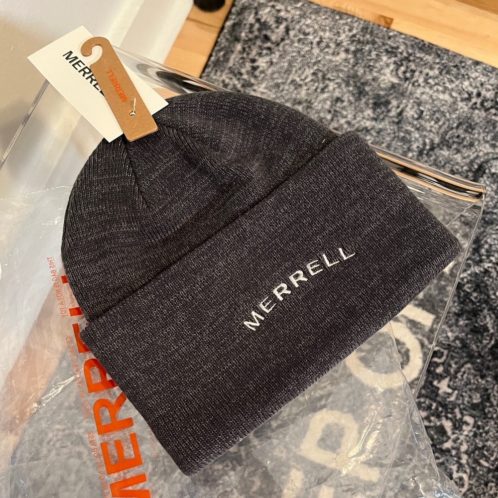 Unisex Merrell Arch Beanie Asphalt Heather